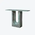 Foolosophy Console Verde Marble