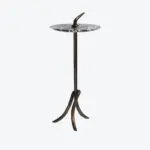 Volute Side Table Bronze
