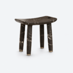 Nomad Stool Black Marquina