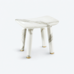 Nomad Stool Calacatta Oro