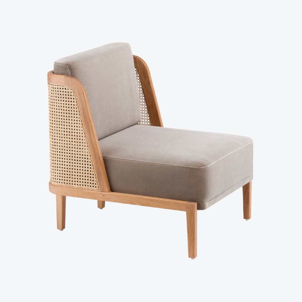 Throne Lounge Chair Rattan