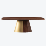 Orion Dining Table Brass