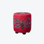 Eden Regularis Ottoman Small Red