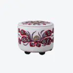 Eden Regularis Ottoman Medium White