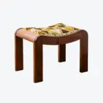Upholstered Curule Stool