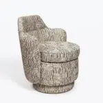 Zebra Baba Chair Swivel