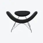 Pair Of Poltrona Reversivel Armchairs By Martin Eisler & Carlo Hauner