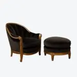 Bergère & Pouf by Louis Süe & André Mare