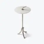 Table d’Appoint Volute Nickel