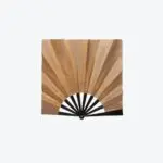 Sand Golden “Mouchoir” Hand-fan