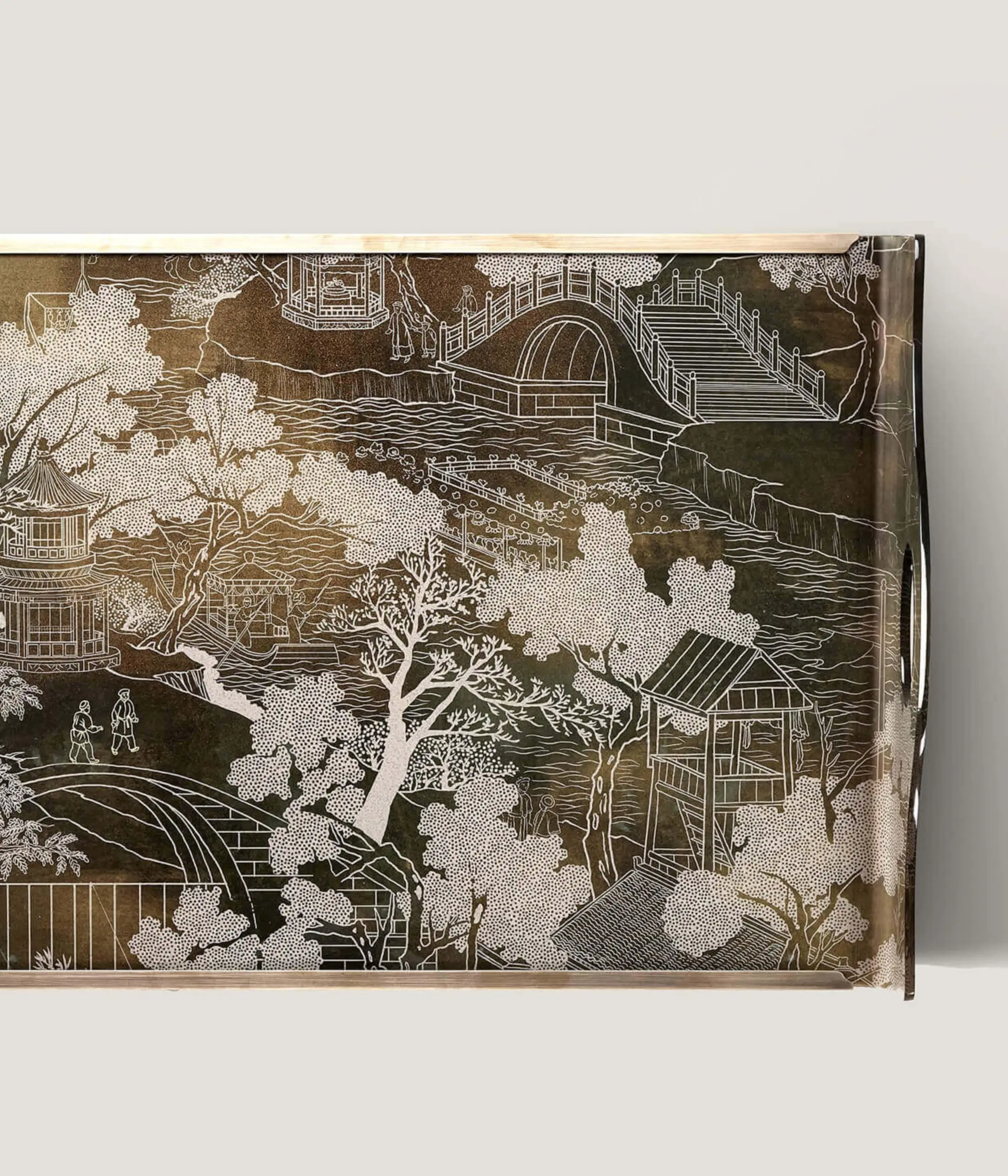 InvisibleCollection_DroulersArchitecture_FoldyButleryTray_AfterLaverneBronze_BurnishedBrass _Detail