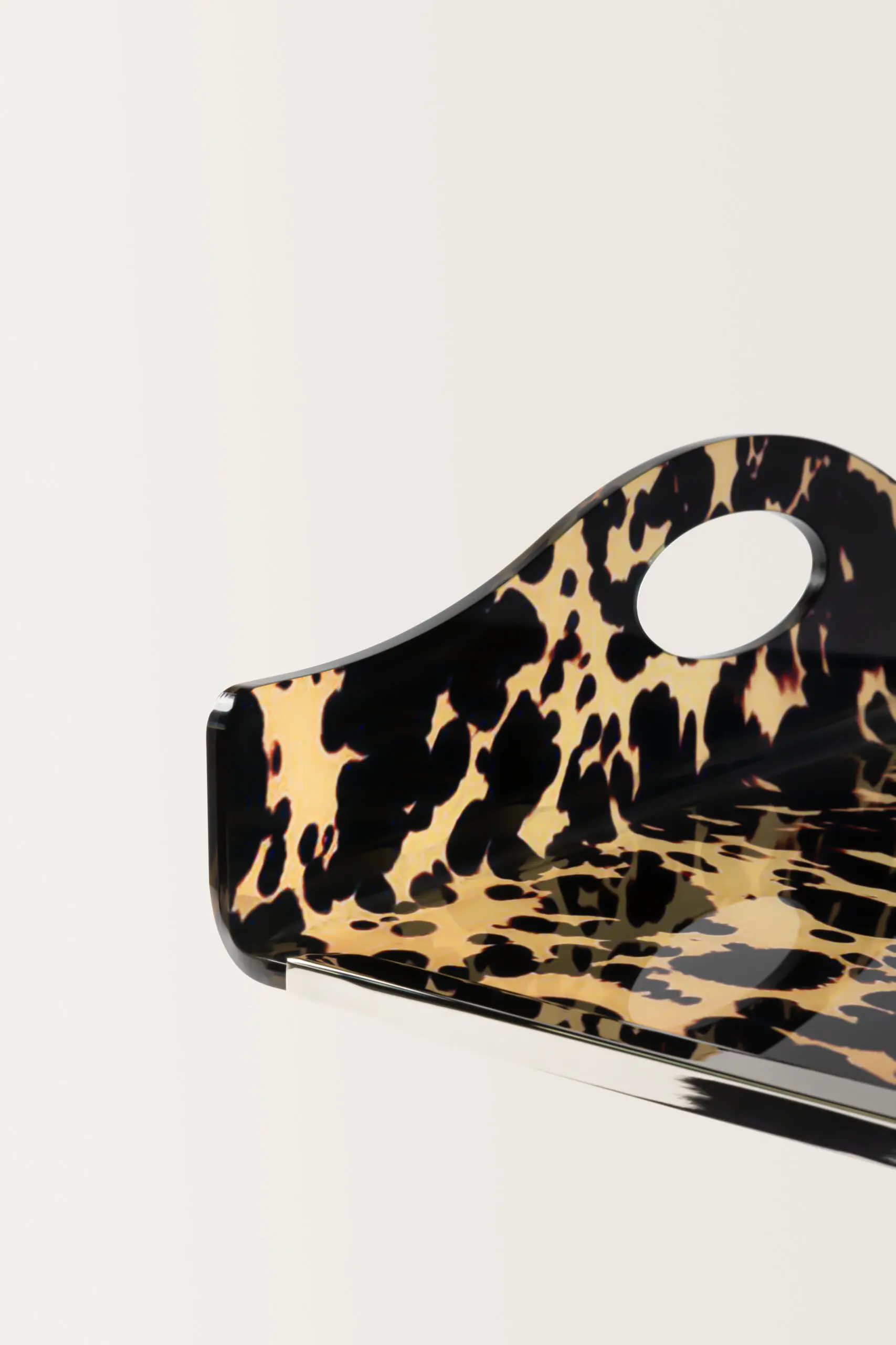 InvisibleCollection_DroulersArchitecture_FoldyTray_Tortoisiseshell_ChromeplatedBrass_3