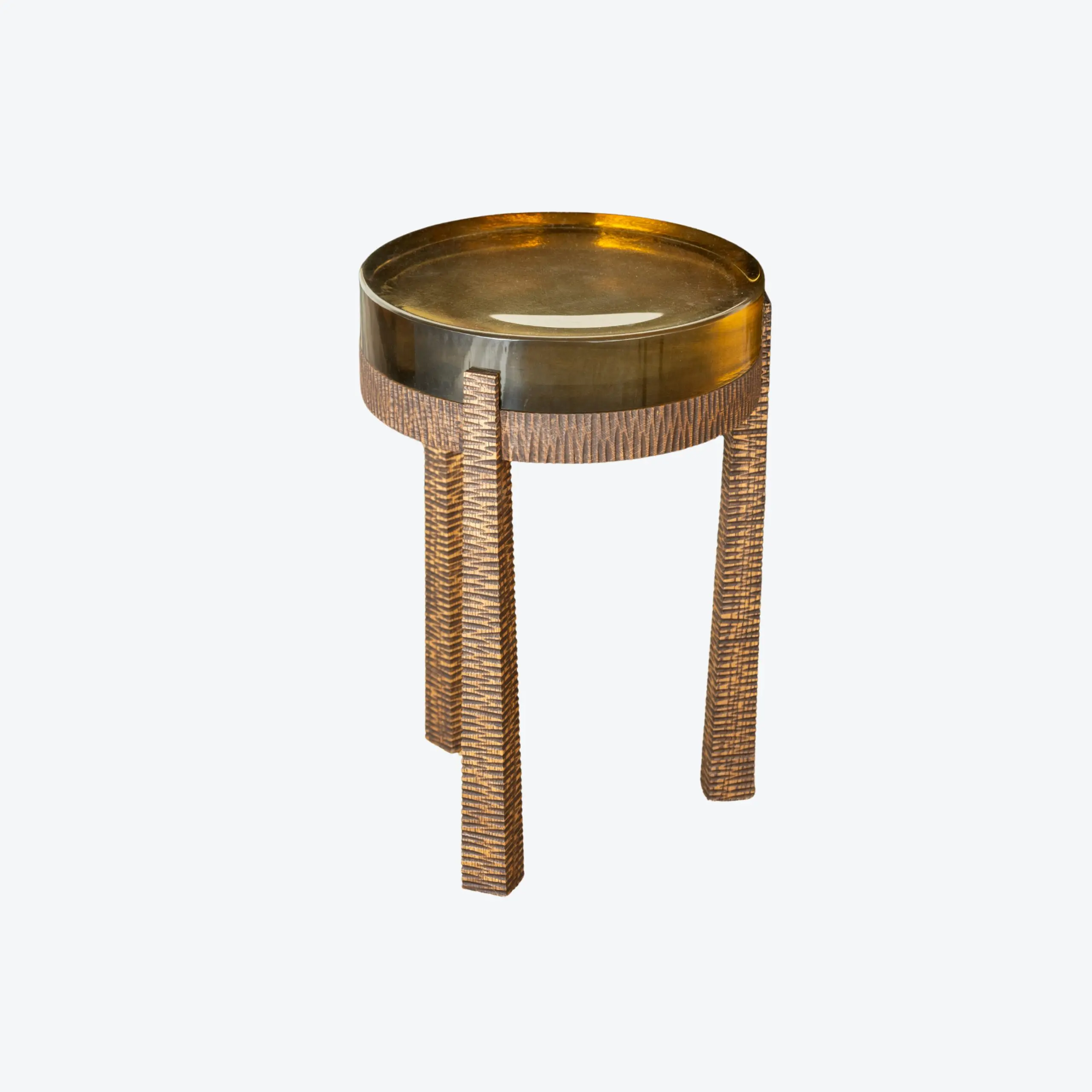 Mirra Round Side Table Oak