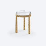Table d’appoint Ronde Mirra Bronze