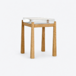 Table d’appoint Carrée Mirra Chêne