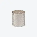 Métal Tissé Round Vase