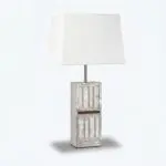 Lampe De Table Zen Argentée