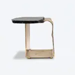 Table D’Appoint Tao II Avec Pierre Noire