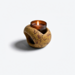 Bougeoir Ubi Ocre