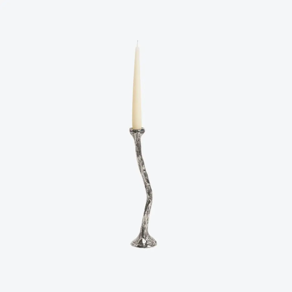 InvisibleCollection_OsannaVisconti_AlgaCandleHolderInWhiteBronzeSingle