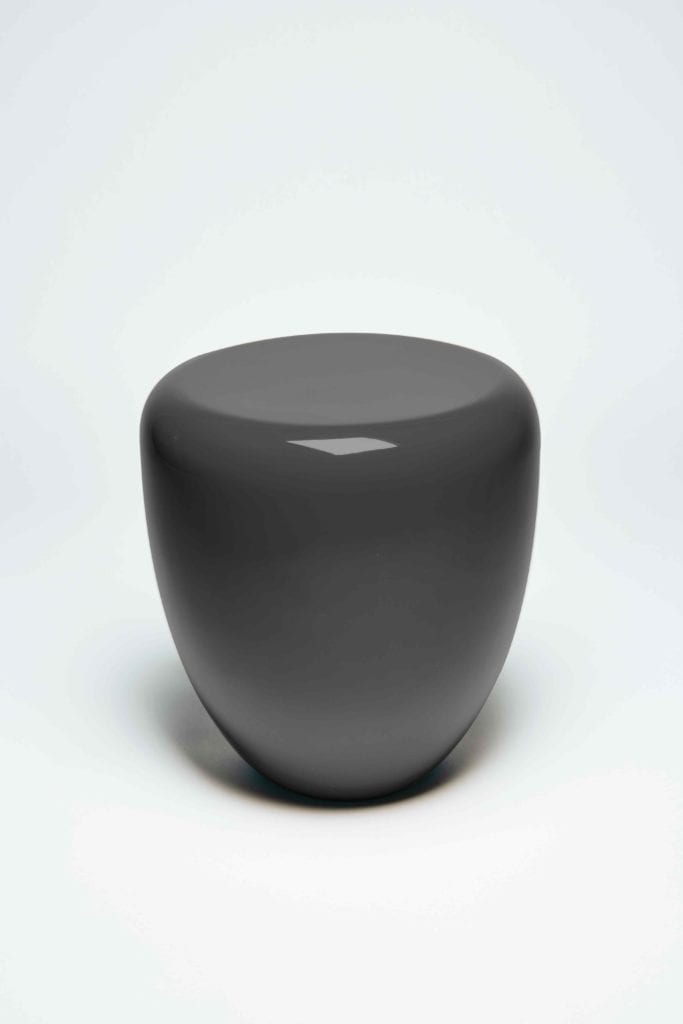 Dot Slate Grey Side Table Reda Amalou The Invisible Collection