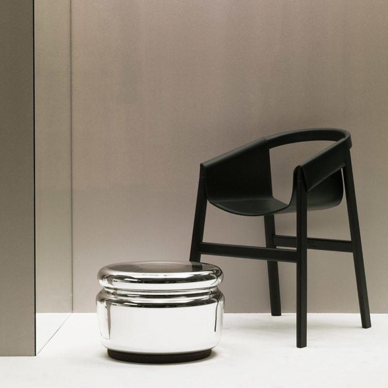 The Invisible Collection Dartagnan Chair David Haymann Walnut Noyer Chêne Oak Leather Cuir