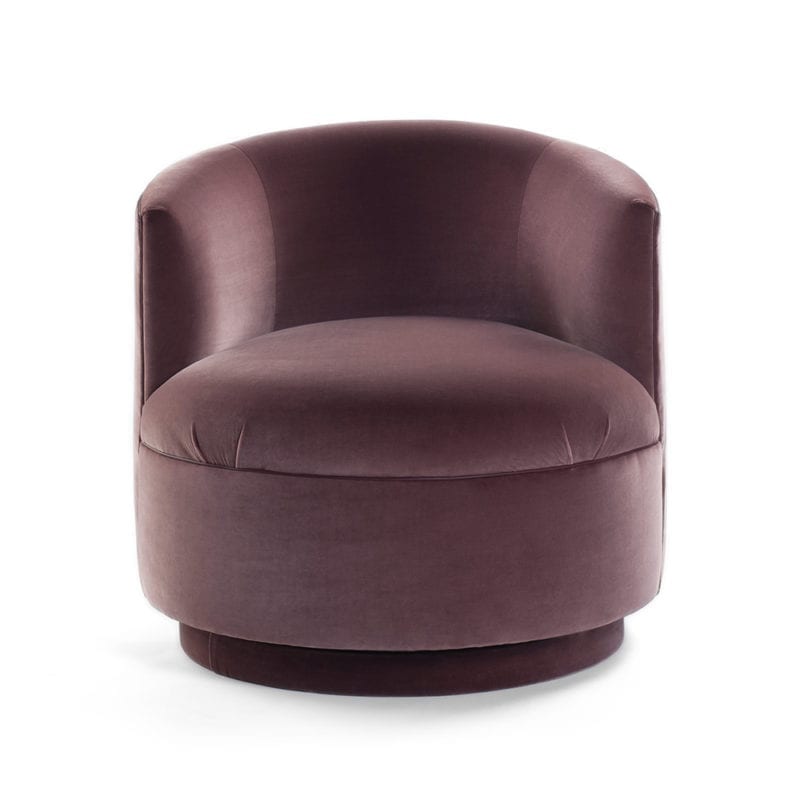 The Invisible Collection Moreton Swivel Club Chair by Nicky Dobree