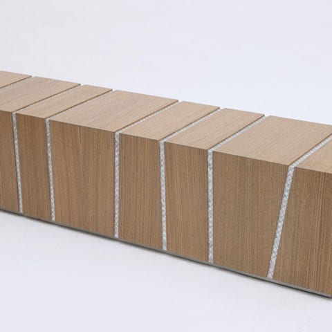 Draw the line benches by Nada Debs - The Invisible Collection