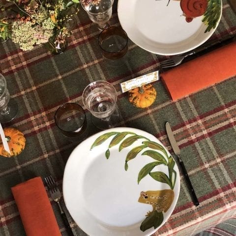 The Invisible Collection Thanksgiving Dinner Set for 12 Diner en Ville