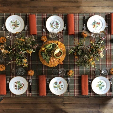 The Invisible Collection Thanksgiving Dinner Set for 12 Diner en Ville