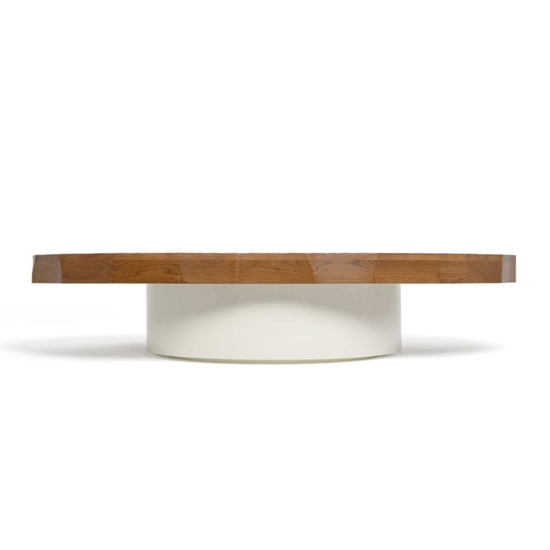 The Invisible Collection Craft Oval Table Pierre Augustin Rose