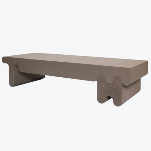 Table Basse Ossicle Cuir