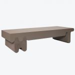 Ossicle Leather Coffee Table
