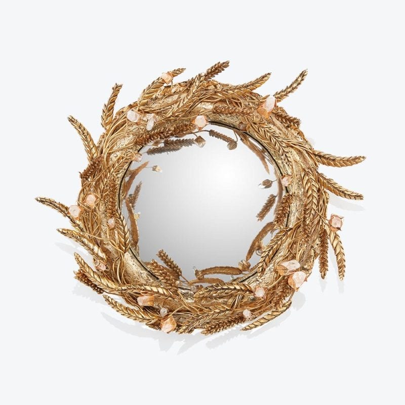 The Invisible Collection -Wheat Heritage Mirror by Goossens Paris