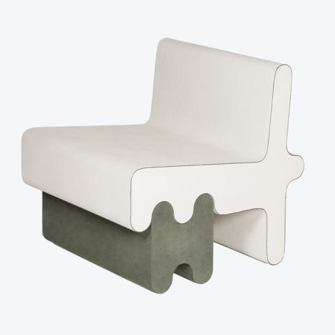 Fauteuil Ossicle Cuir