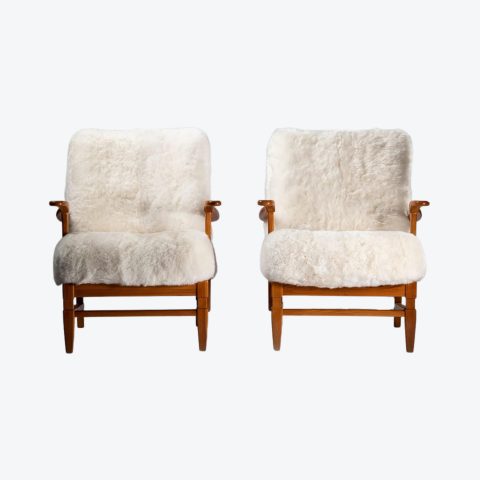 Pair of Gosta Goperts Armchairs