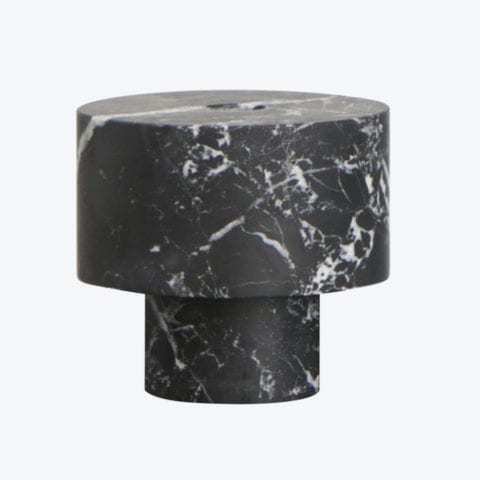 Bougeoir Inside Out Nero Marquina