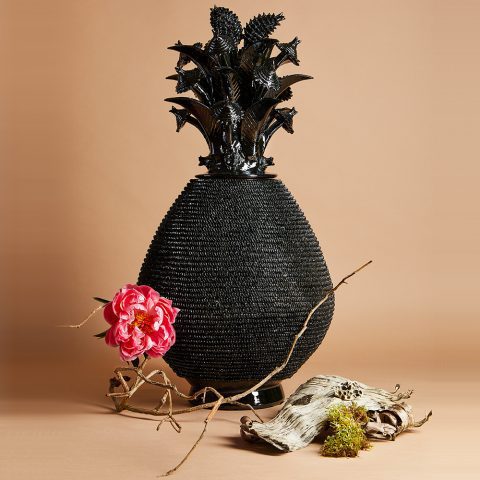 Vase Noir Fantaisie