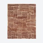 Mille Points Rug Red