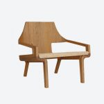 Cleat Lounge Chair Oak