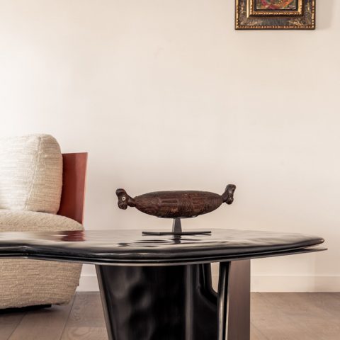Drum Copper Low Table Bismut & Bismut The Invisible Collection