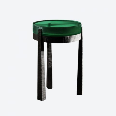 Mirra Side Table – Emerald