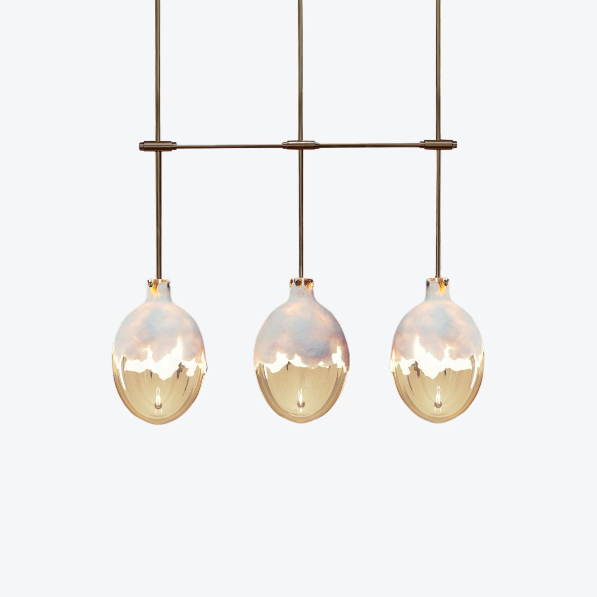 Glow 3 In Line Ceiling Lamp Sophie Dries by Kaia, Sophie Dries The ...