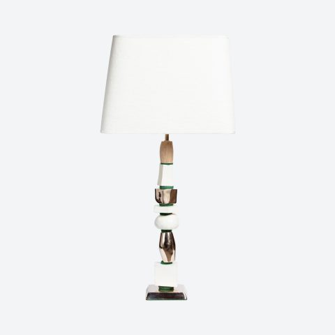 Off White Table Lamp