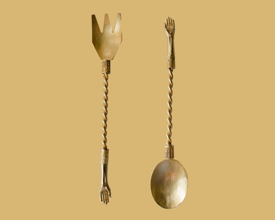 Set Hand Server and Spoon