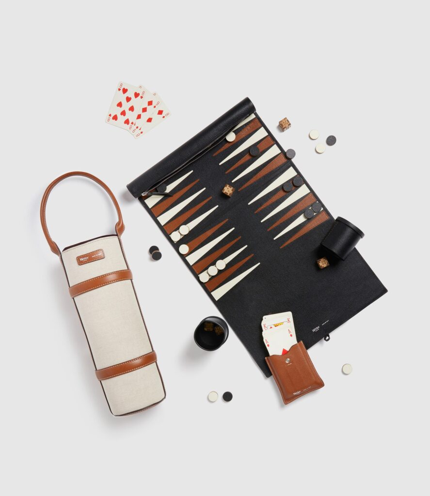Backgammon Set Buffalo Black The Invisible Collection