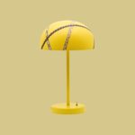 Marquetry Mania Table Lamp Yellow