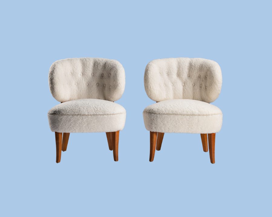 Pair Of “Gamla Berlin” Carl Malmsten Chairs
