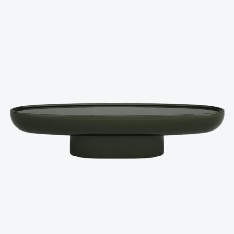 Swan Coffee Table Lacquer Green