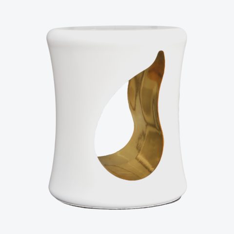 Wilson Ceramic Gold Stool